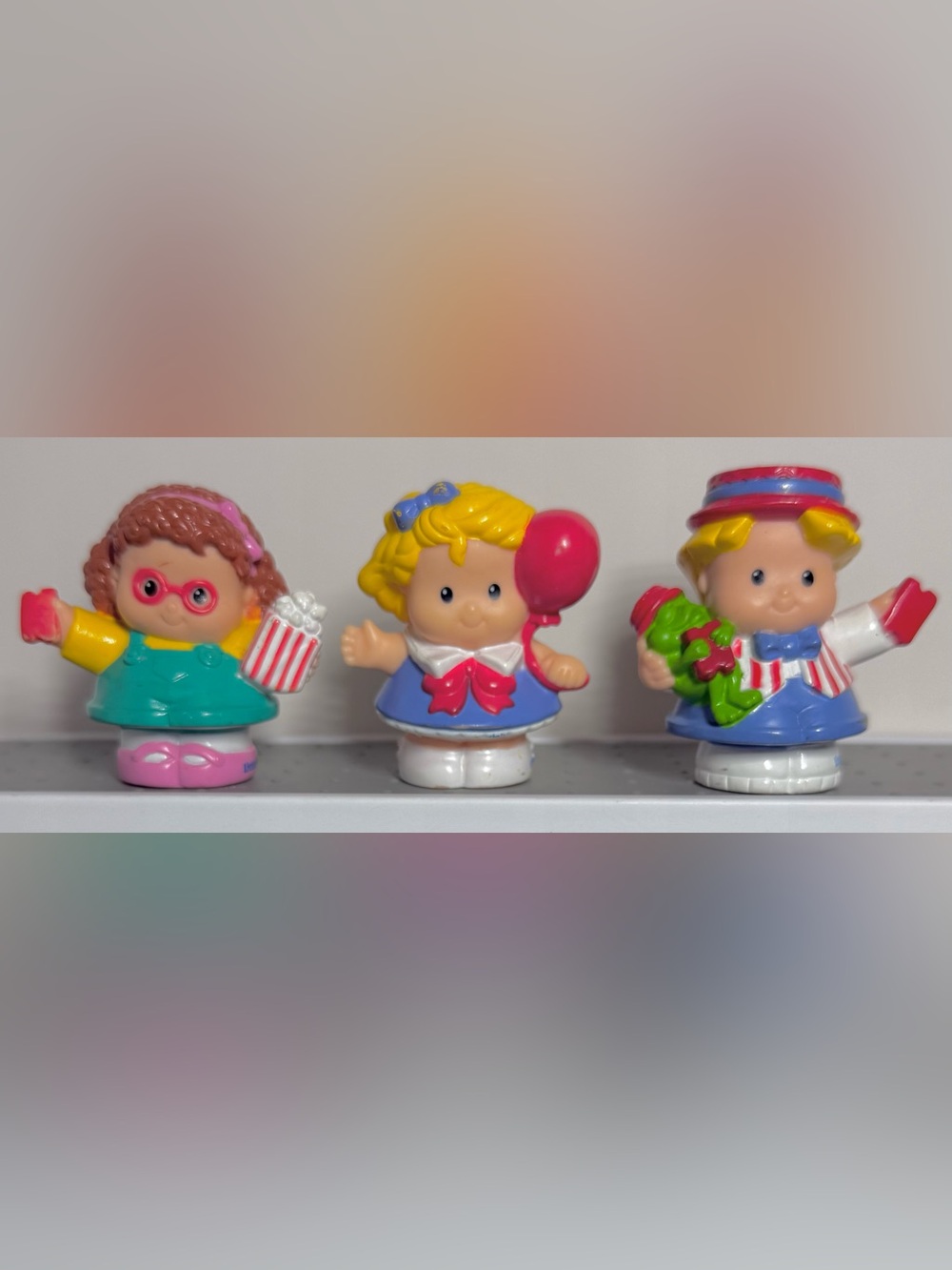 VTG 2003 Fisher-Price Little People Carnival Figures Lot of 3